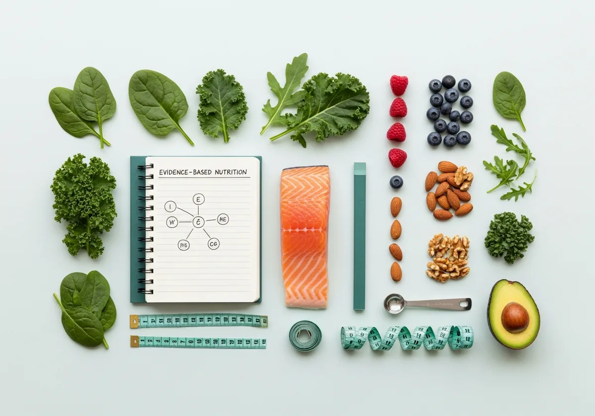 Whole foods arranged for evidence-based clinical nutrition